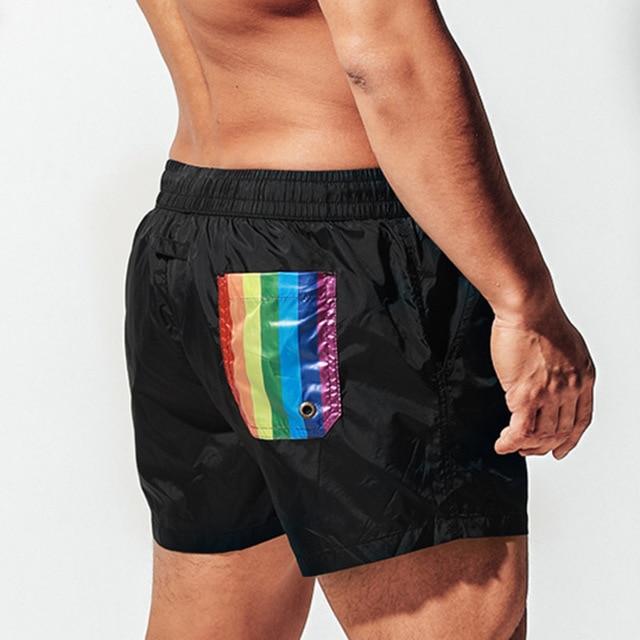 Desmiit Pride Pocket Board Shorts | dmunderwear detail image 6