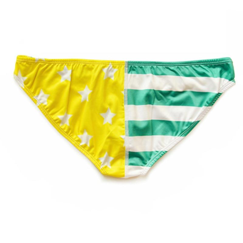 Desmiit Stars + Stripes Ultra Thin Swim Briefs | dmunderwear detail image 3