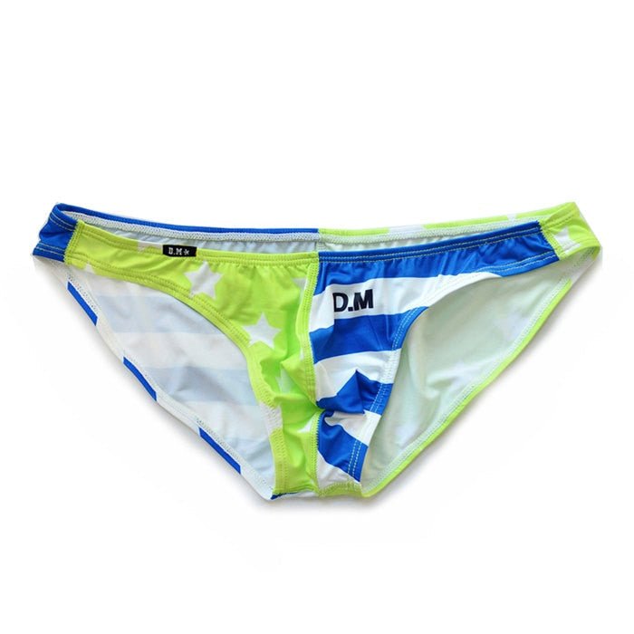 Desmiit Stars + Stripes Ultra Thin Swim Briefs | dmunderwear detail image 6