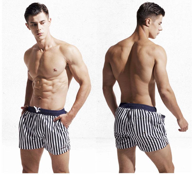 Desmiit Striped Board Shorts | dmunderwear detail image 13