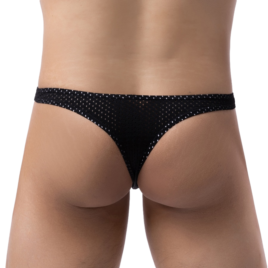 Discreet Mesh Thong | dmunderwear detail image 5