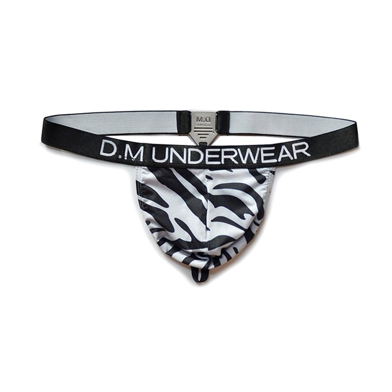 ORVLS DM Animal Print Thong | dmunderwear detail image 3