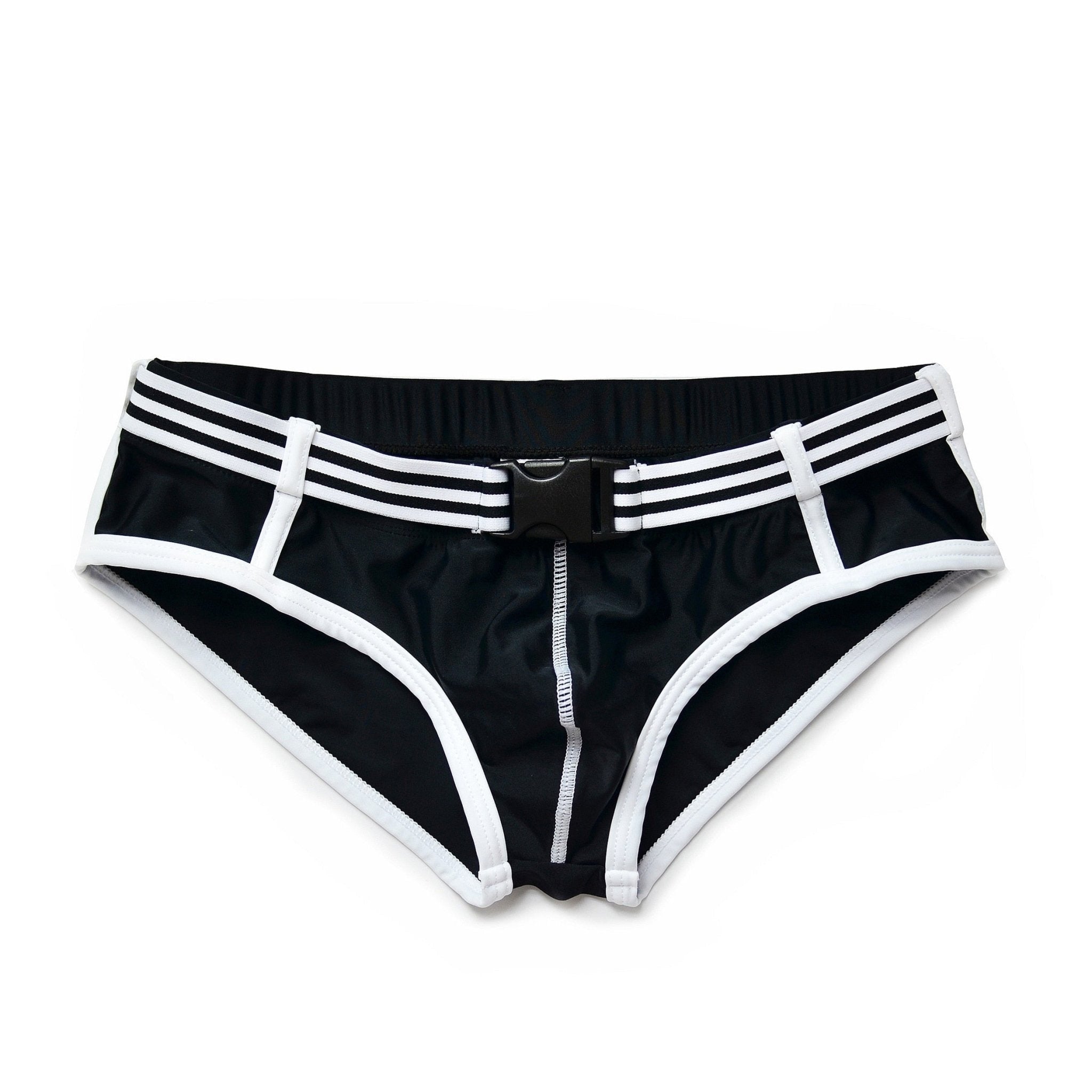 DM Buckle Belt Swim Briefs | dmunderwear detail image 8