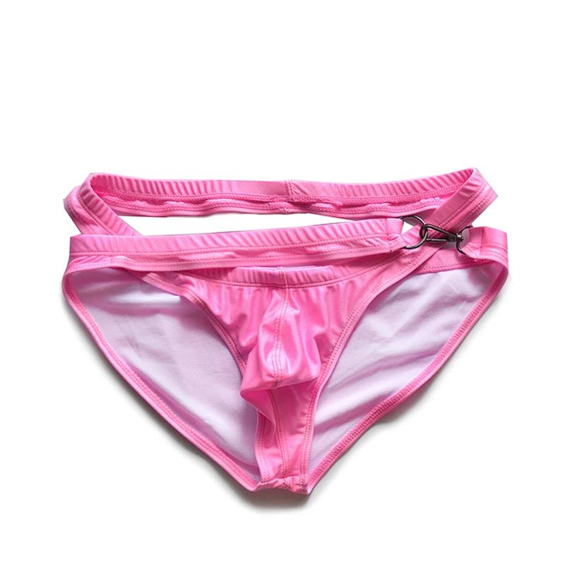 DM Criss Cross Buckle Swim Briefs | dmunderwear variant image