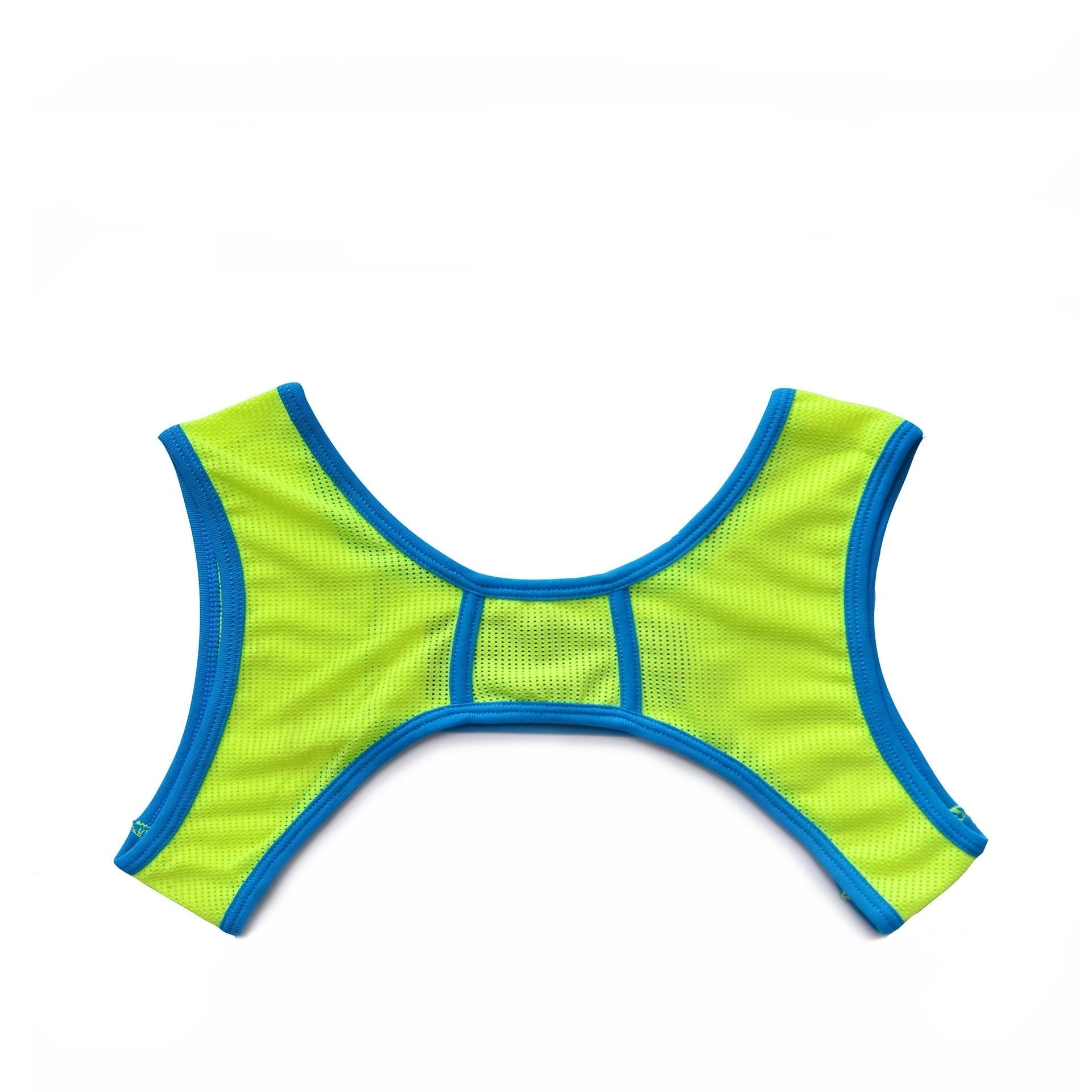 ORVLS DM Passion Neon Mesh Harness | dmunderwear detail image 7