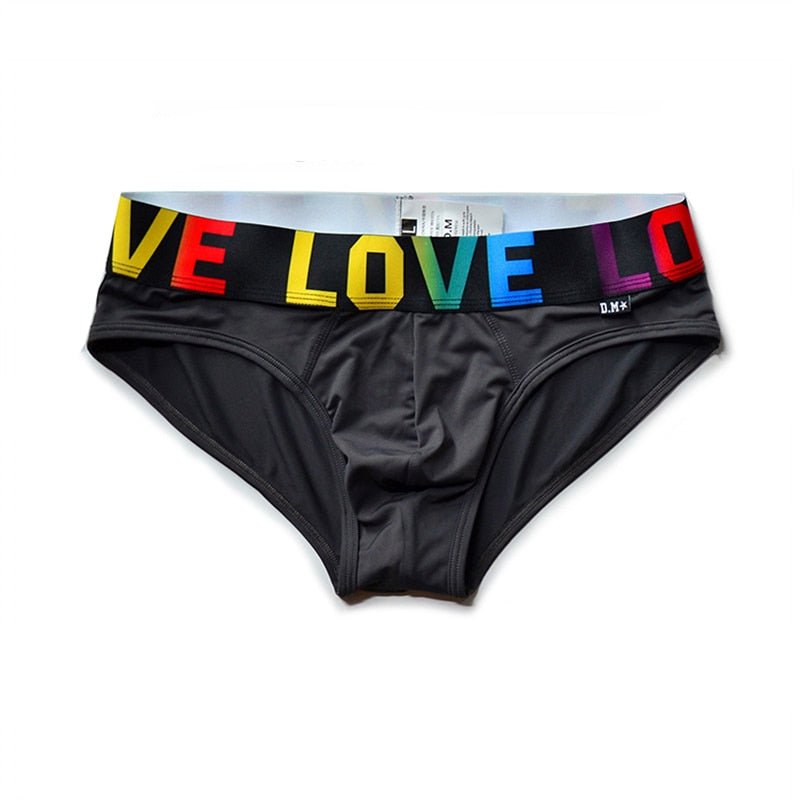 ORVLS DM Rainbow Love Briefs | dmunderwear detail image 4