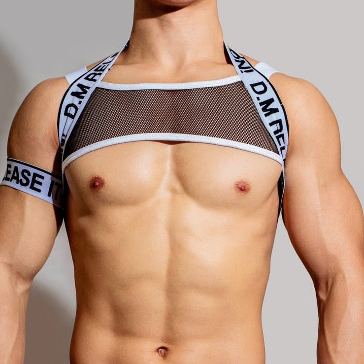 ORVLS DM Release Mesh Chest Harness | dmunderwear