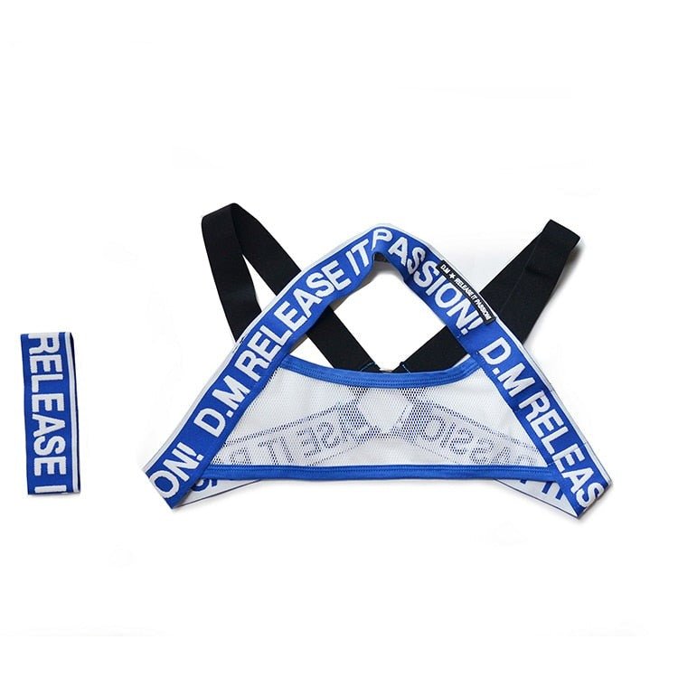 DM Release Mesh Chest Harness | dmunderwear detail image 10