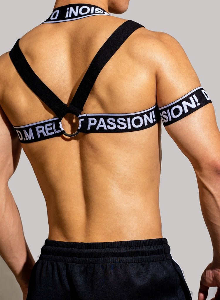 DM Release Mesh Chest Harness | dmunderwear detail image 7