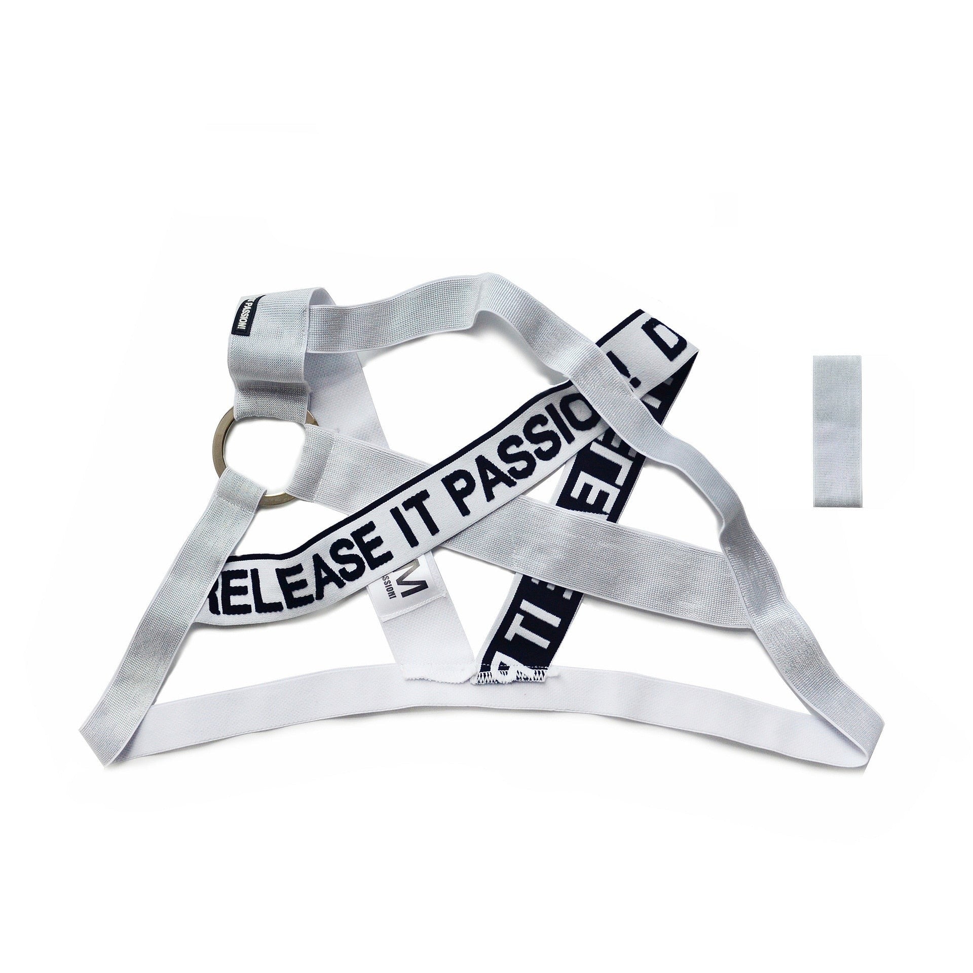 ORVLS DM Release Shimmer Cross Harness | dmunderwear detail image 8