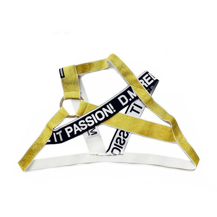 DM Release Shimmer Cross Harness | dmunderwear detail image 7