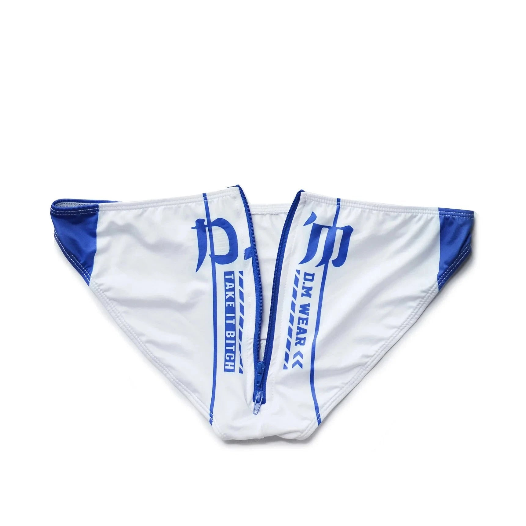 DM Take It Bitch Zippered Swim Briefs | dmunderwear variant image