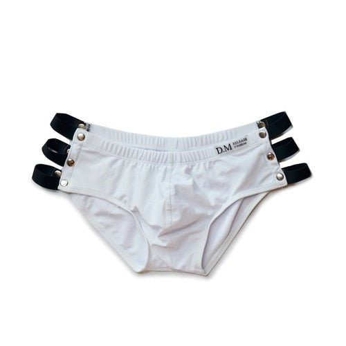 DM Triple Sideshow Swim Trunks | dmunderwear detail image 4