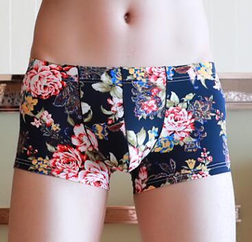 Dark Floral Print Boxers | dmunderwear detail image 8