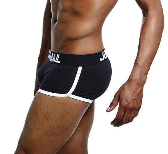 Dual Padded Retro Trunks | dmunderwear detail image 9