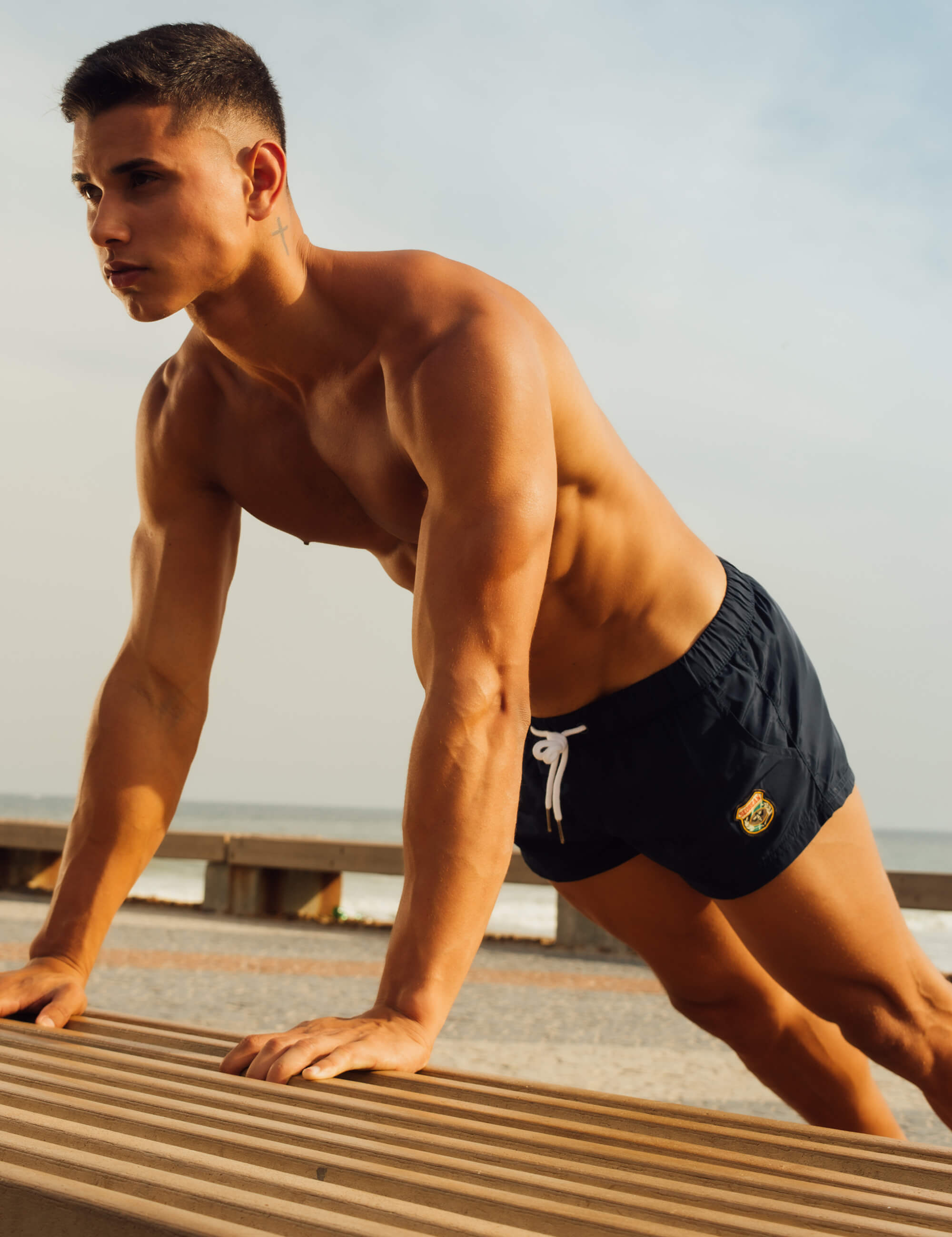Extra Short Swim Shorts | dmunderwear detail image 3