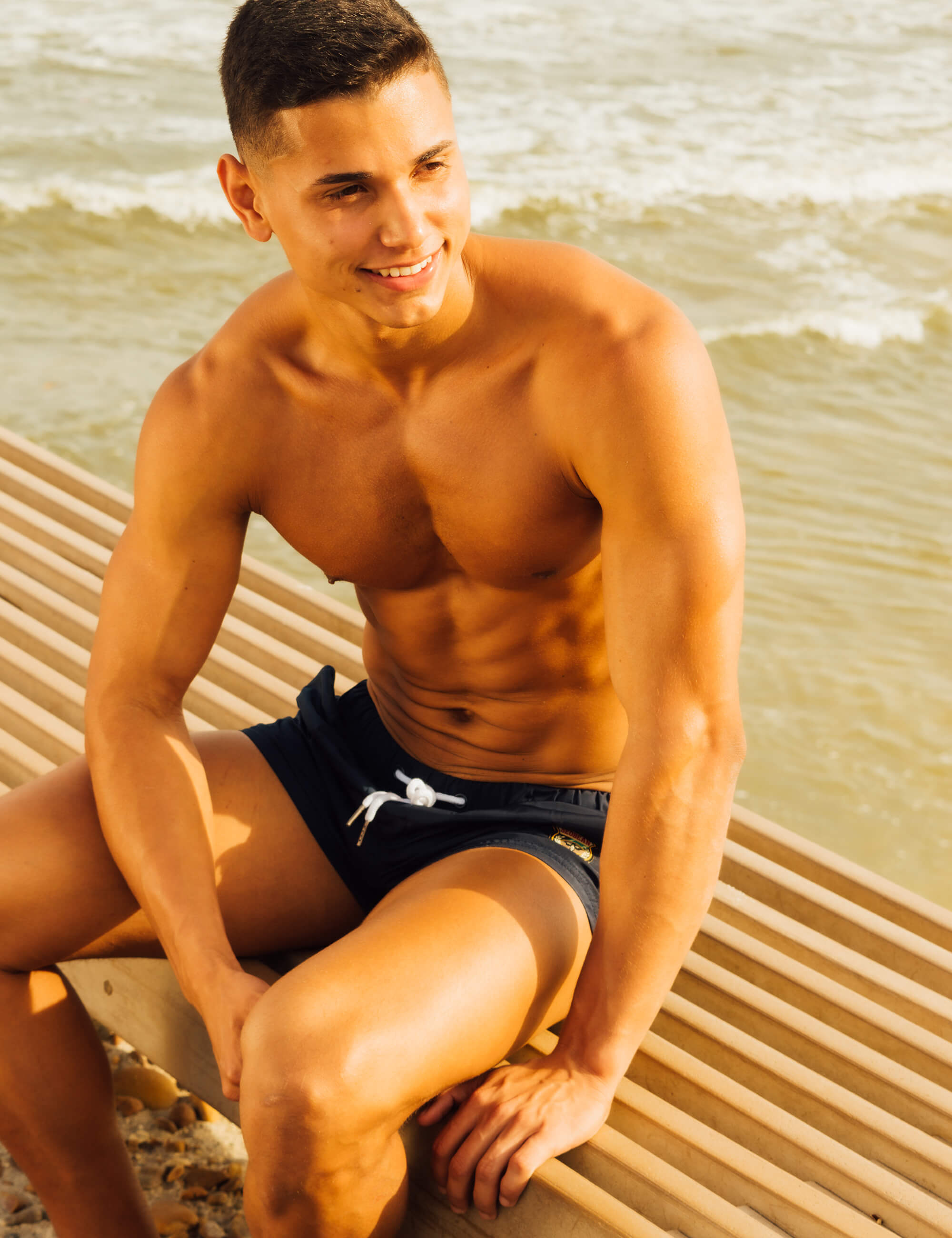 Extra Short Swim Shorts | dmunderwear detail image 5