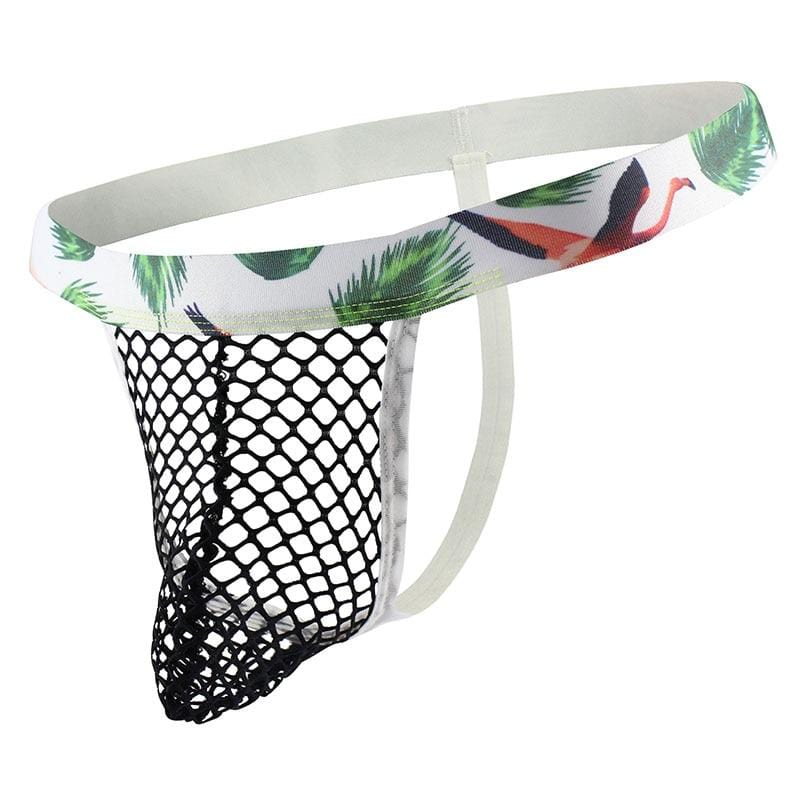 Fishnet G-String | dmunderwear detail image 4