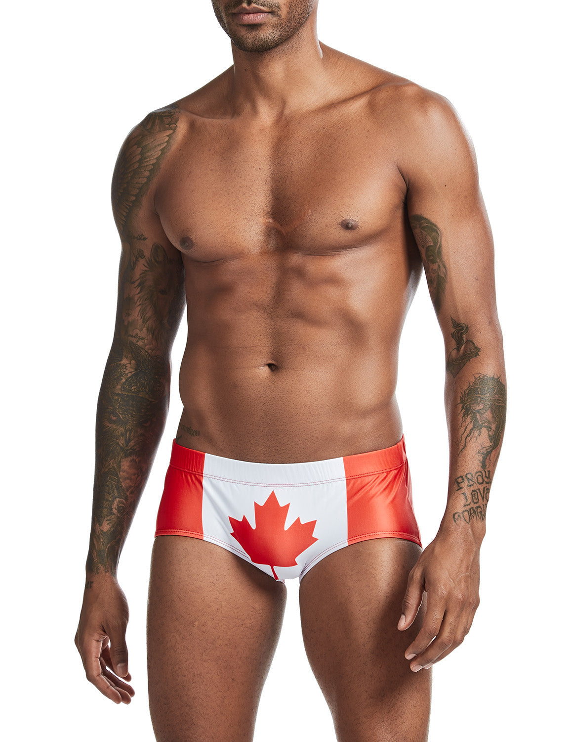 Flag Boxer Brief Swimwear 00802 | dmunderwear detail image 10
