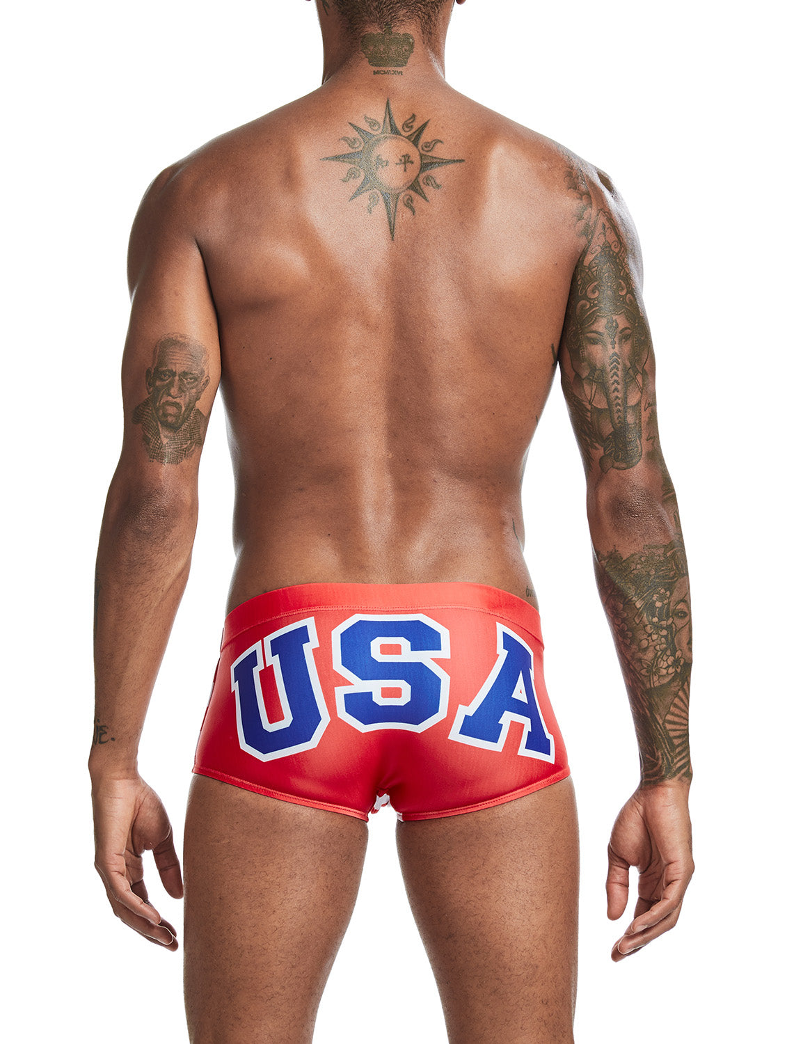 Flag Boxer Brief Swimwear 00802 | dmunderwear detail image 4