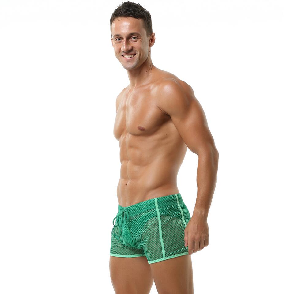 Flashy Mesh Swim Shorts | dmunderwear detail image 11