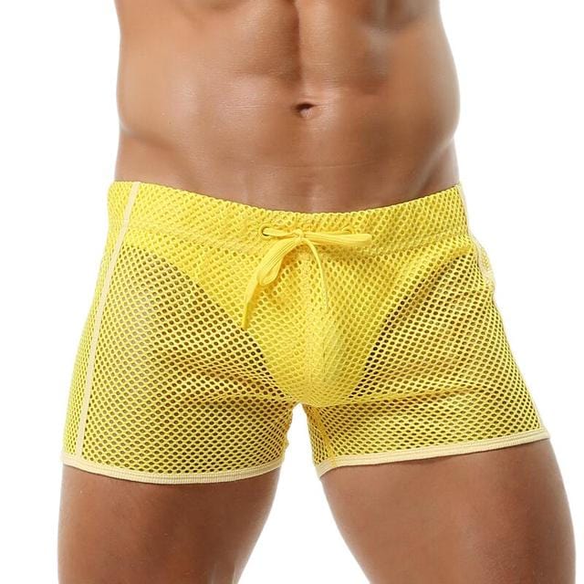 Flashy Mesh Swim Shorts | dmunderwear detail image 12