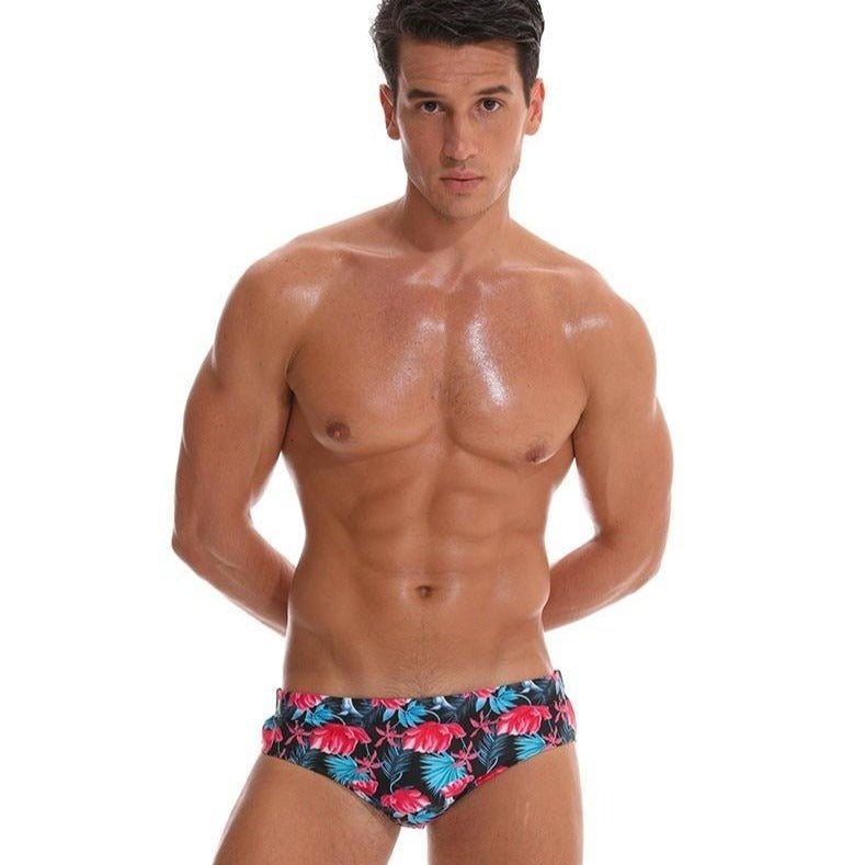Floral Swim Briefs | dmunderwear