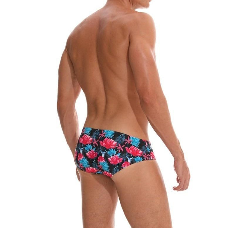 Floral Swim Briefs | dmunderwear detail image 3