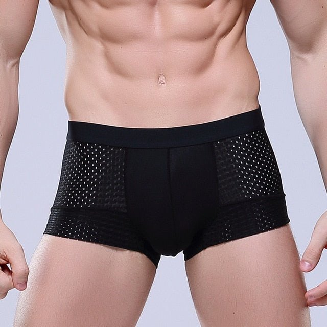 Four Corners Mesh Boxer Brief | dmunderwear detail image 14