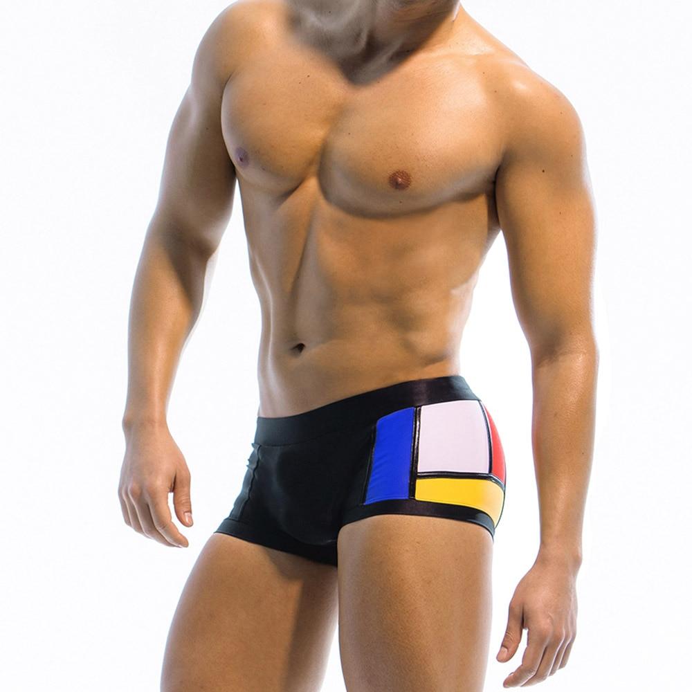 Frank Lloyd Wright Art Deco Swim Trunks | dmunderwear