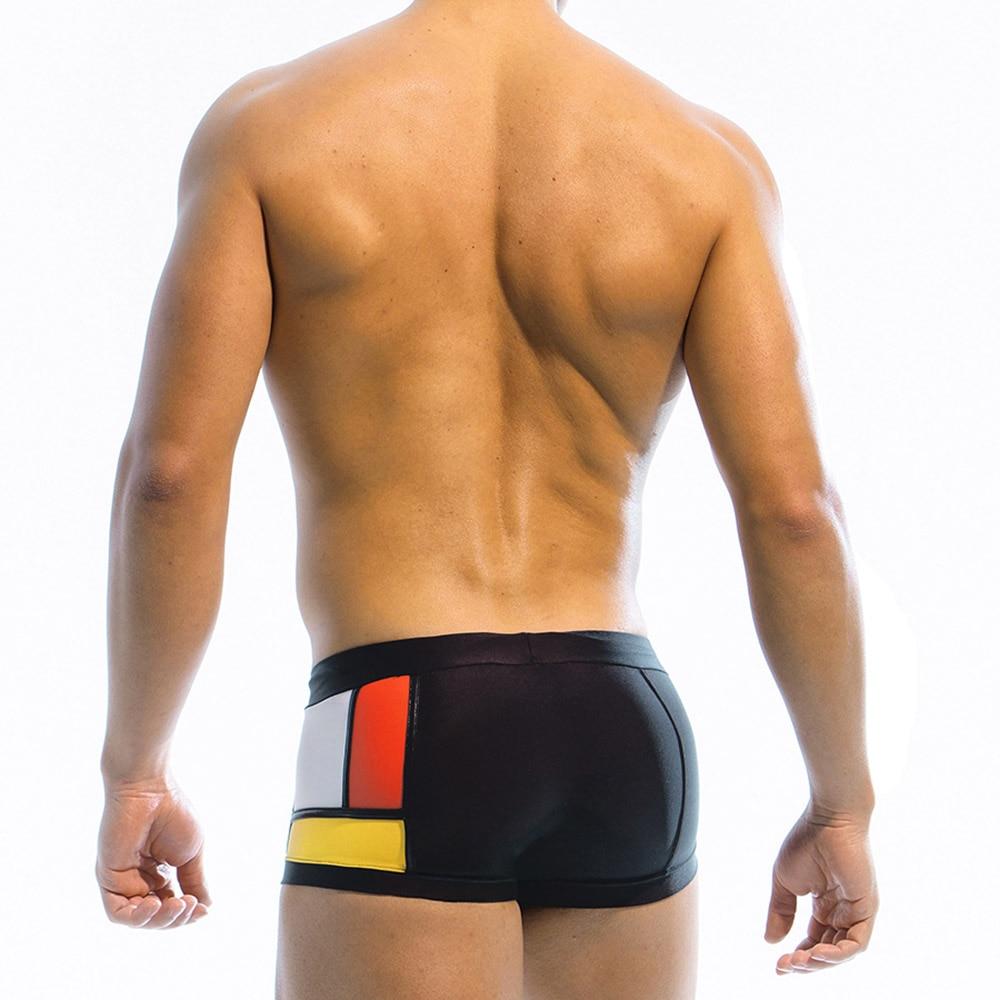 Frank Lloyd Wright Art Deco Swim Trunks | dmunderwear detail image 6