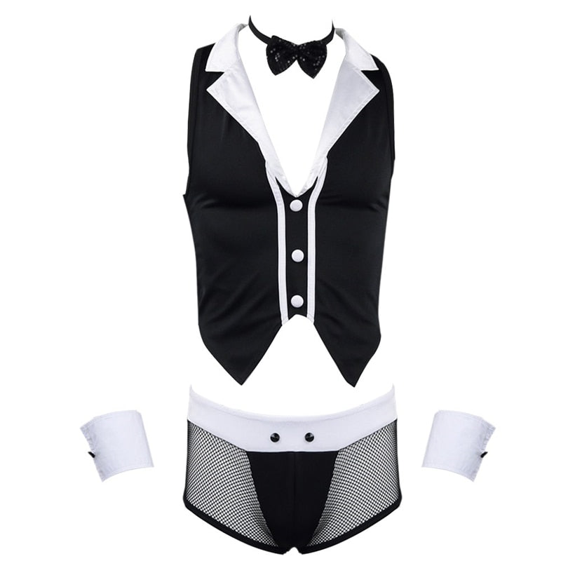 French Maid Role Play Costume | dmunderwear detail image 11