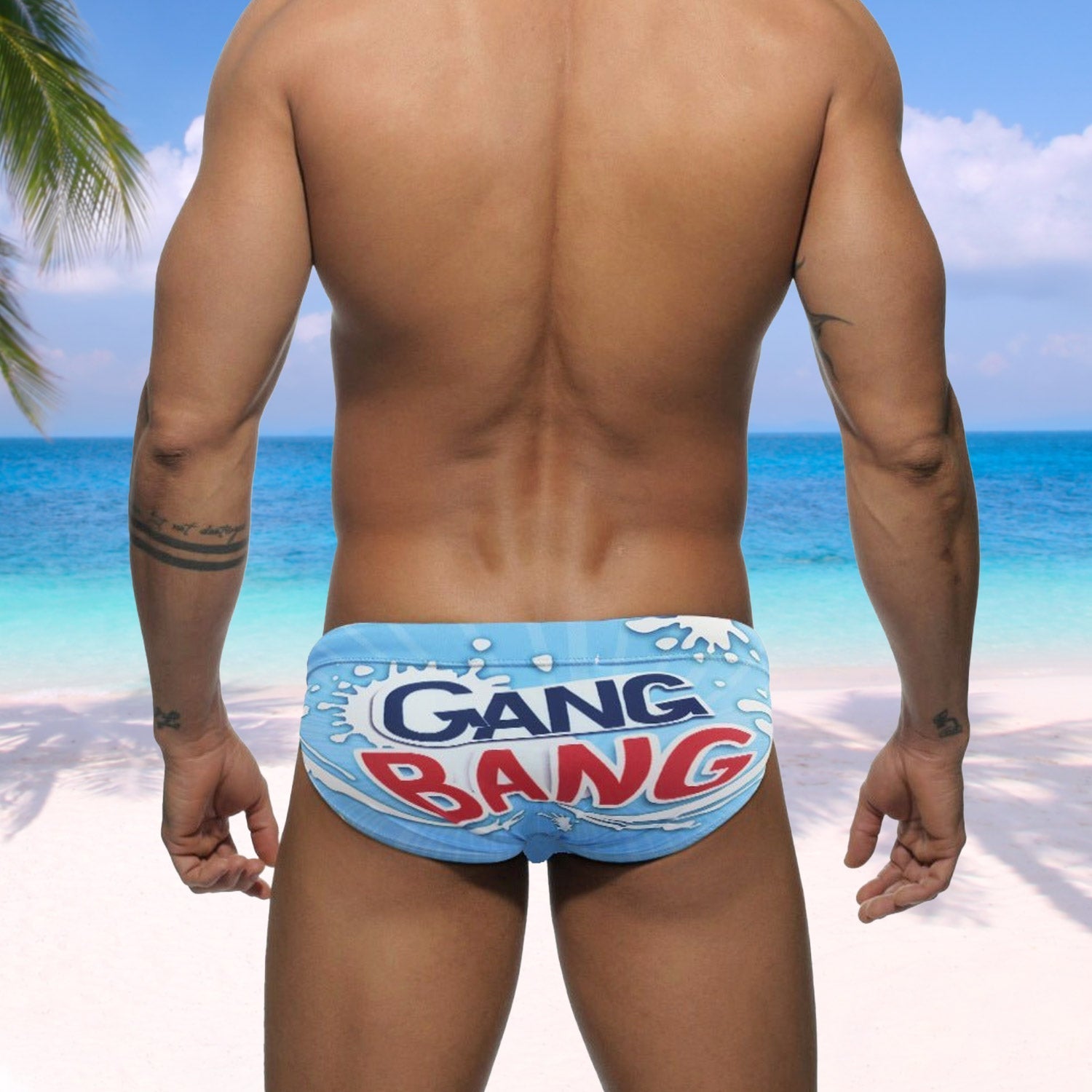 Gang Bang Swim Briefs | dmunderwear