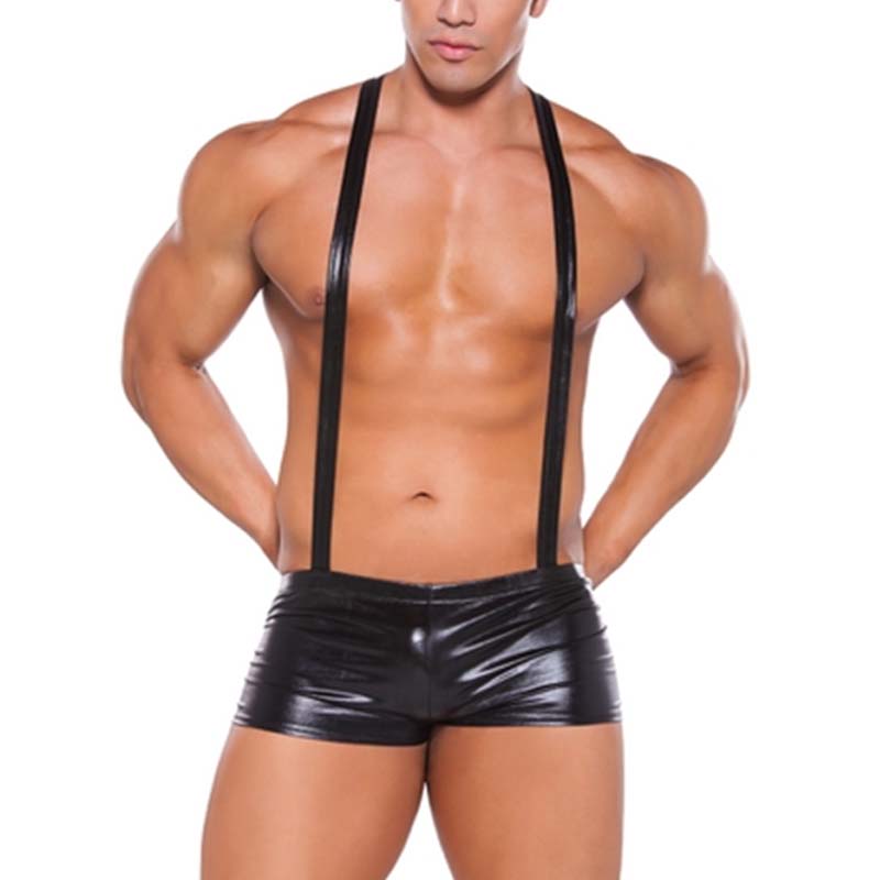 Gay Rave Suspender Underwear Outfit | dmunderwear detail image 4