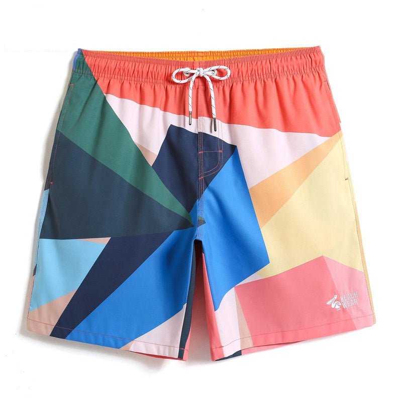 Geometric Board Shorts | dmunderwear