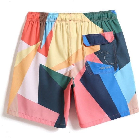 Geometric Board Shorts | dmunderwear detail image 5