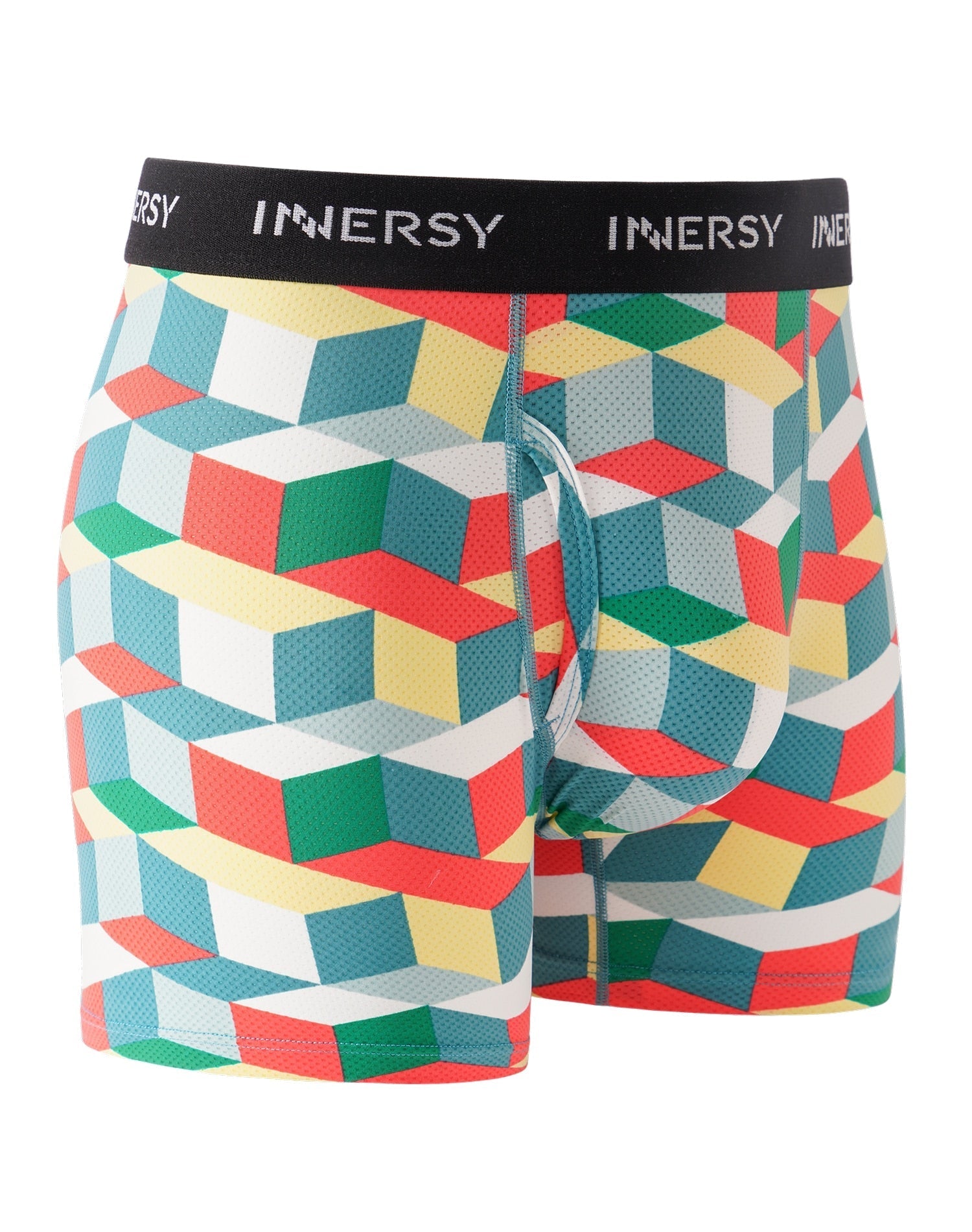 ORVLS Geometric Mesh Boxer Briefs 4-Pack | dmunderwear detail image 3