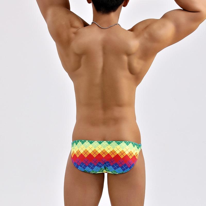 Geometry Prism Ultra Skinny Swim Briefs | dmunderwear detail image 2