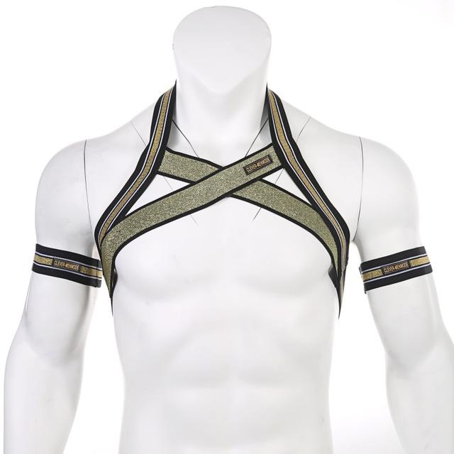 ORVLS Gold Cross Harness | dmunderwear variant image