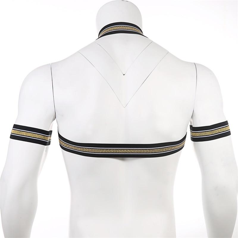 ORVLS Gold Cross Harness | dmunderwear detail image 3