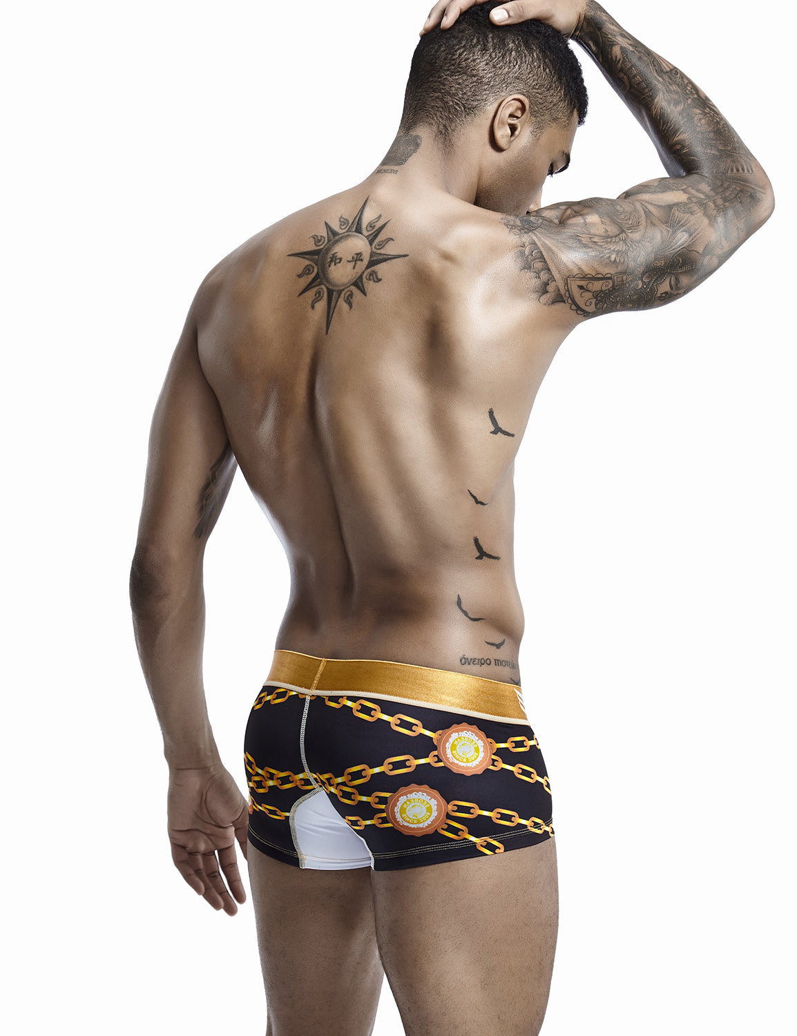 Golden Chain Boxer Brief 90232 | dmunderwear detail image 3
