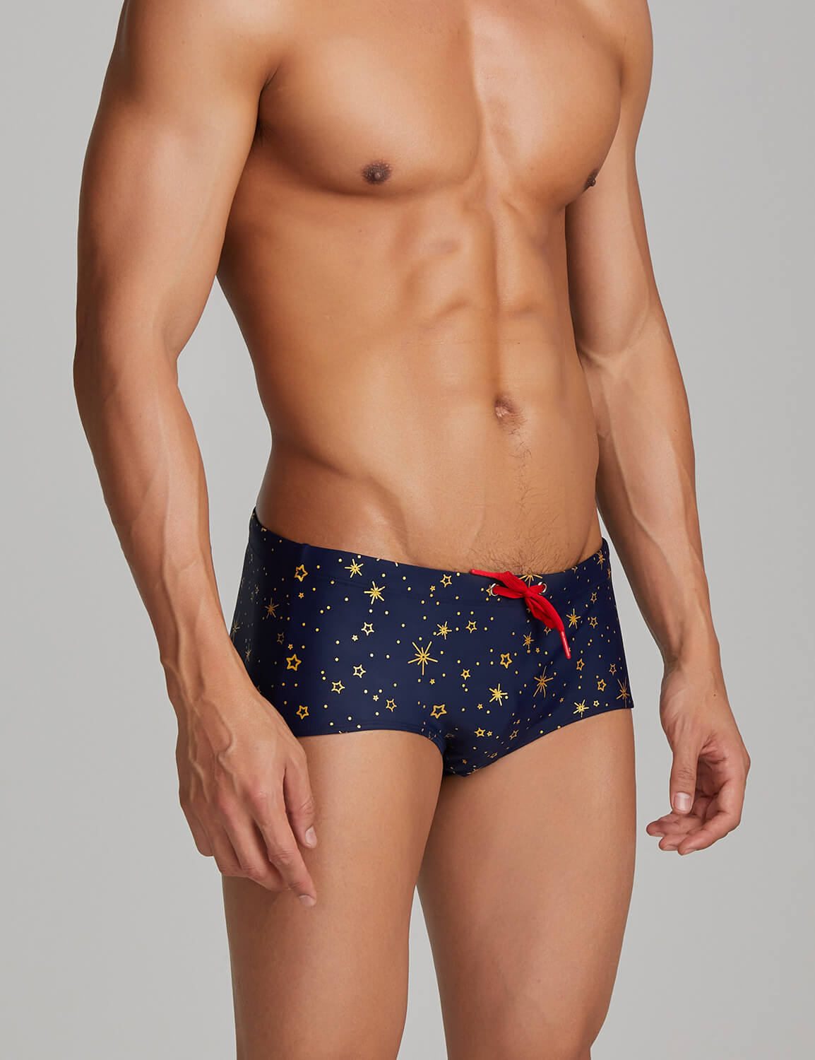 Golden Star Swim Trunks 220801 | dmunderwear detail image 3