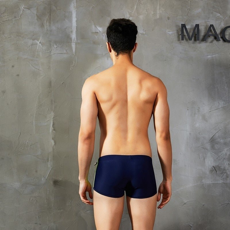 Graffiti Stripe Swim Trunks | dmunderwear detail image 4