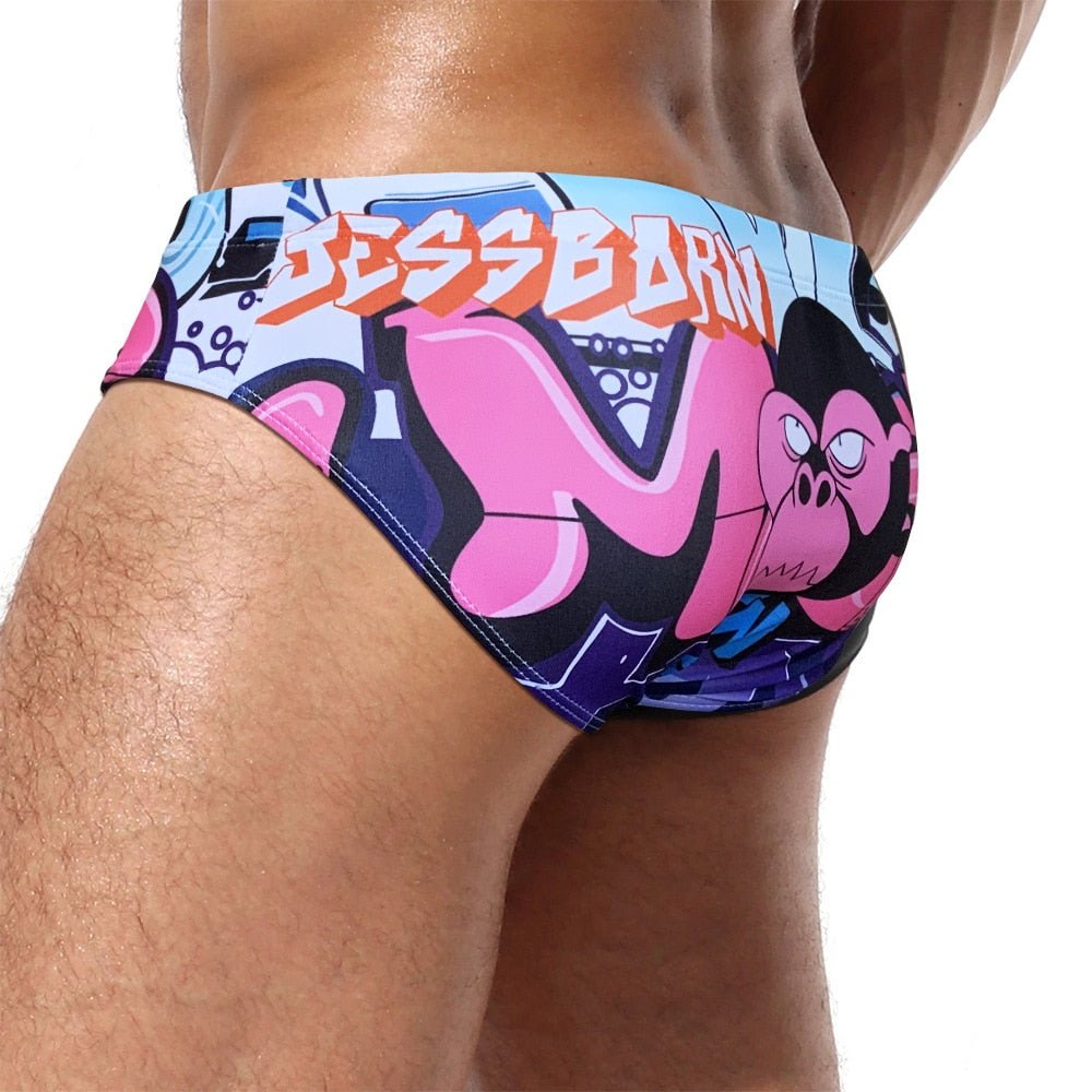 Great Gorilla Swim Briefs | dmunderwear detail image 3