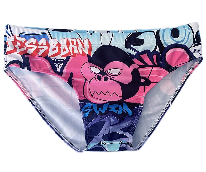 Great Gorilla Swim Briefs | dmunderwear detail image 4