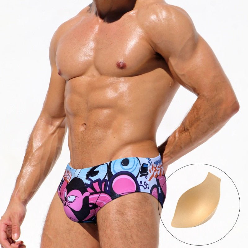 Great Gorilla Swim Briefs | dmunderwear detail image 5