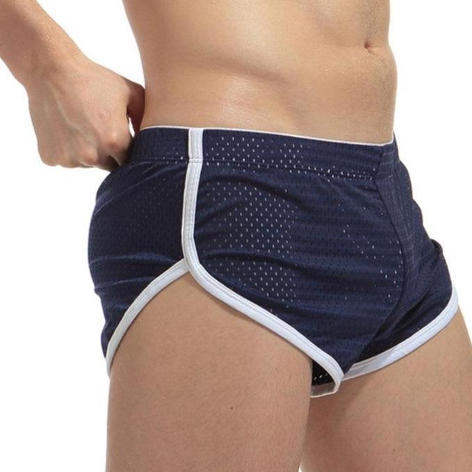 High Side Mesh Running Shorts | dmunderwear