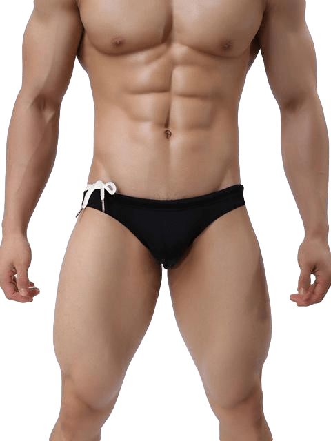 Hip Tie Swim Briefs | dmunderwear detail image 12