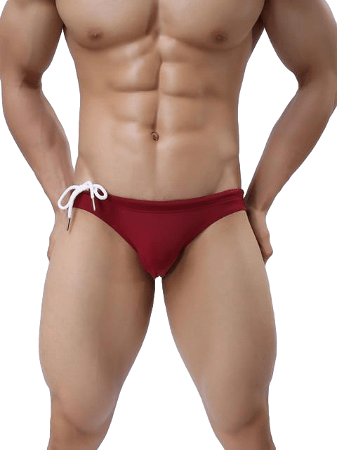 Hip Tie Swim Briefs | dmunderwear detail image 7