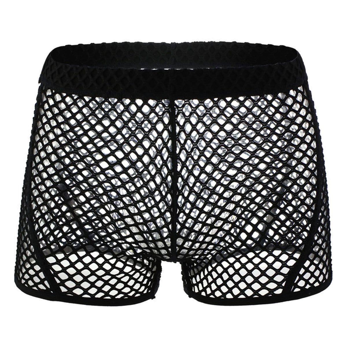 Nightlife Fishnet Boxer Briefs | dmunderwear detail image 13